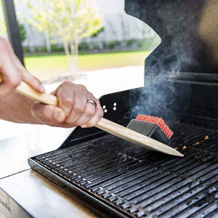 Char-Broil Combo Grill Brush, Hot & Cool, PUR - 3715952R06 - 1000201