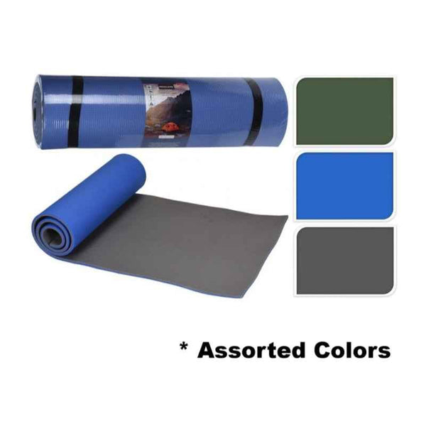 Camp Master Camping Mat, Size 1980x635x13 mm, 2 Layers In XPE Material, 3 Assorted Colours - 1000480
