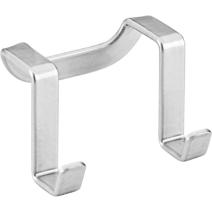 Metaltex Double Hook Galileo of Polytherm Metal, Silver - 1000607