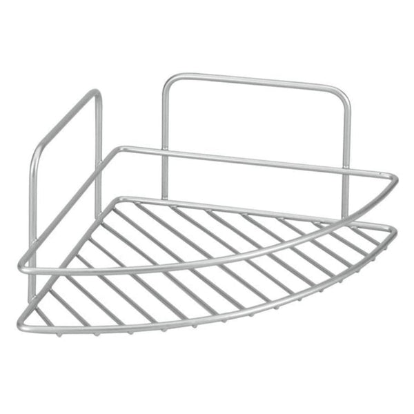 Metaltex 1-Tier Corner Shelf Silver - 1000680