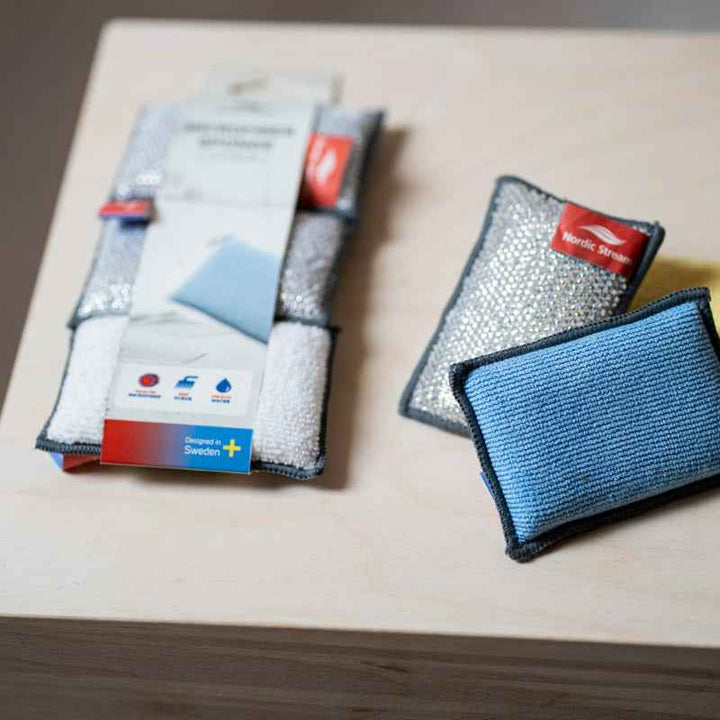 Nordic Microfiber Sponge Kit 3pcs Set - 1001199
