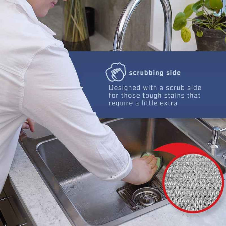 Nordic Microfiber Sponge Kit 3pcs Set - 1001199