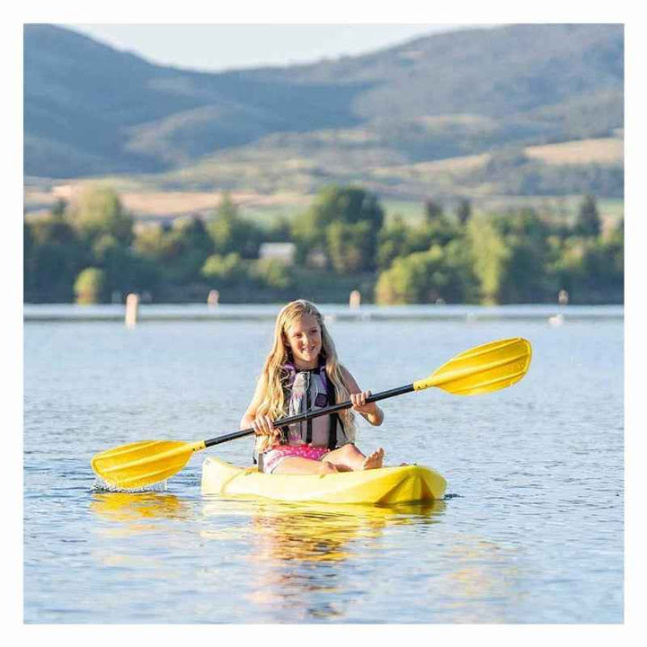 Lifetime 6ft Youth Kayak Wave with Paddle 183cm - Yellow - 1001918