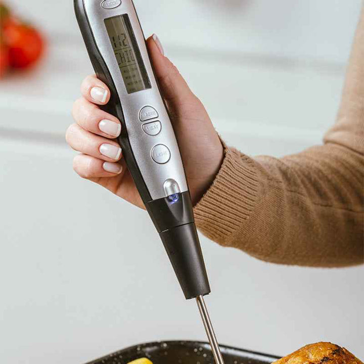 Digital Cooking and Meat Thermometer "Acer" with BBQ fork 37.4cm - 1003357