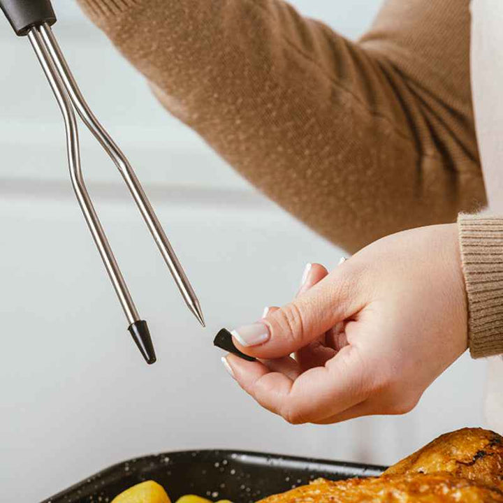 Digital Cooking and Meat Thermometer "Acer" with BBQ fork 37.4cm - 1003357