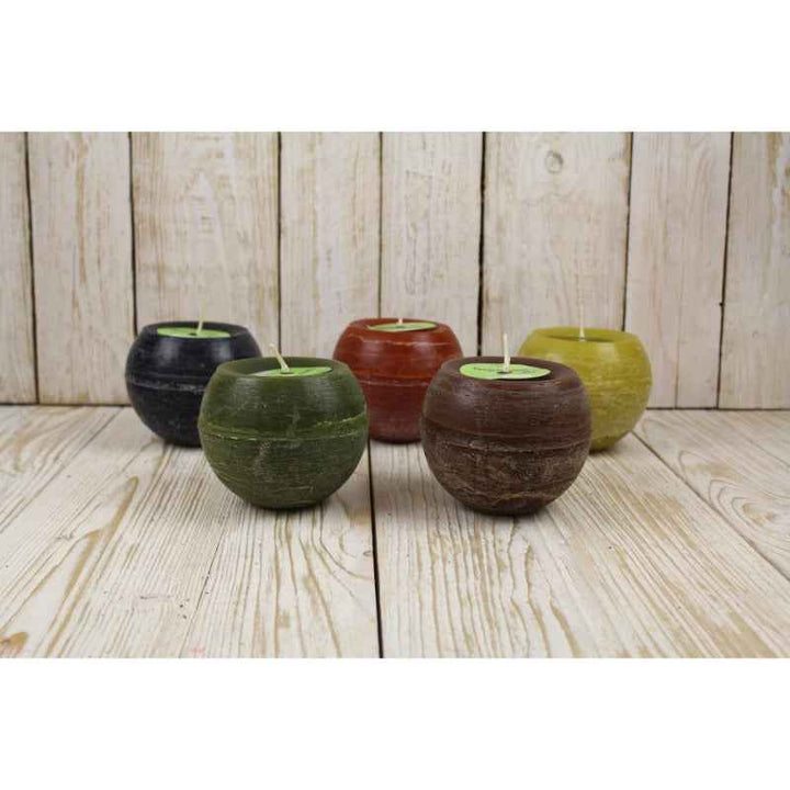 Recycled Outdoor Ball Candle "3" 2 cm 45Hrs - 1003703