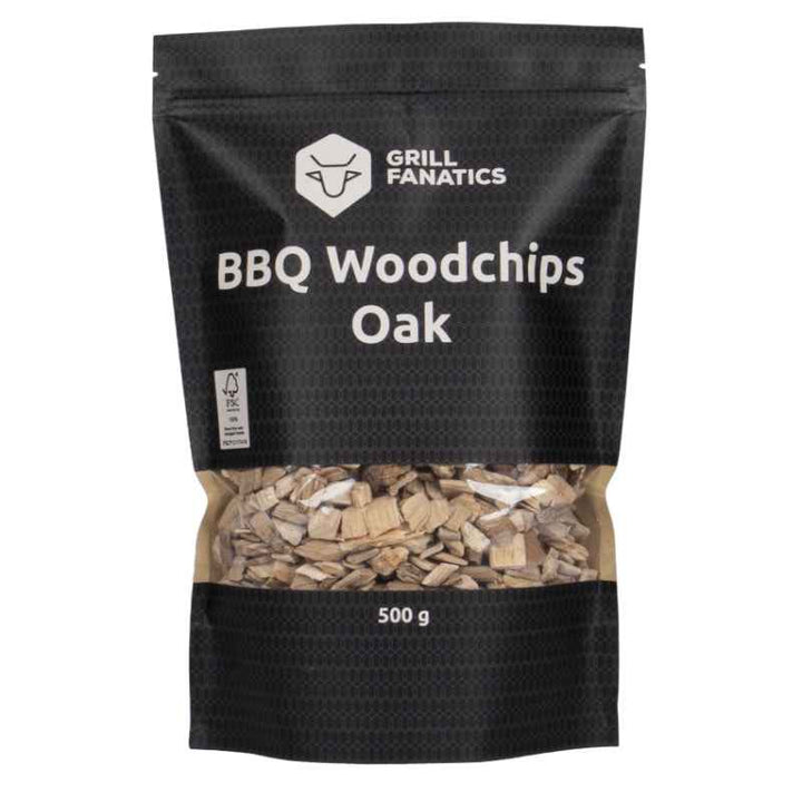 Grill Fanatics BBQ Woodchips Oak 500grm 1339 - 1003950