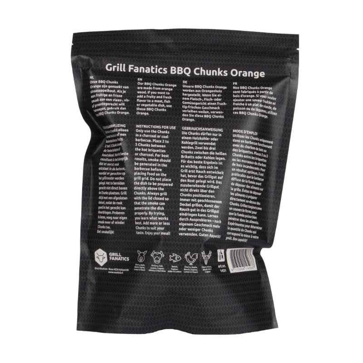 Grill Fanatics BBQ Chunks Orange 1000grm 1431 - 1003964