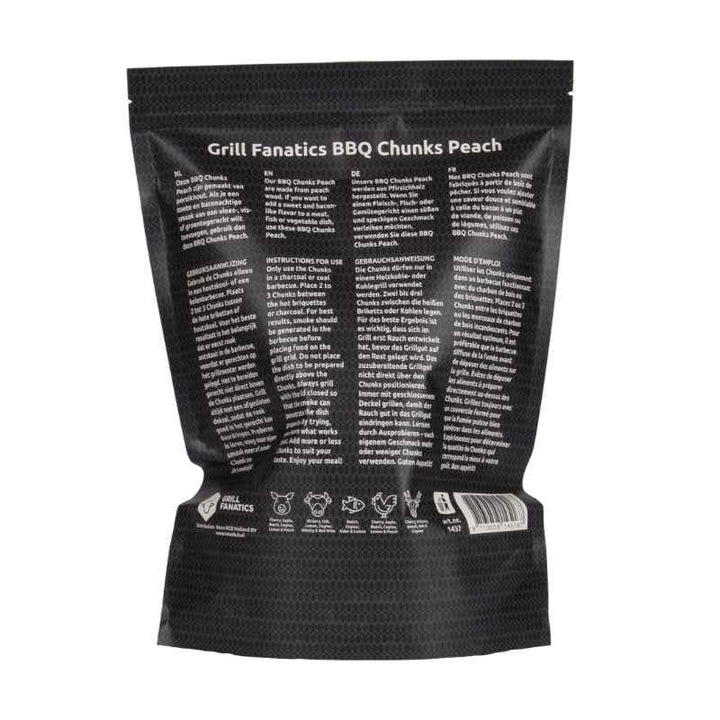 Grill Fanatics BBQ Chunks Peach 1000grm 1437 - 1003967