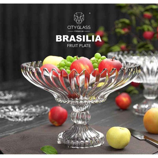 Bohemia Gateau Plate with Stem 29.5 cm Gift Box - 1004000