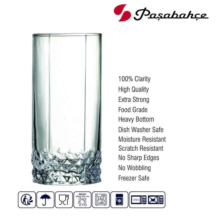 Pasabahce Water/Juice Glass, Set of 6 - 1004062
