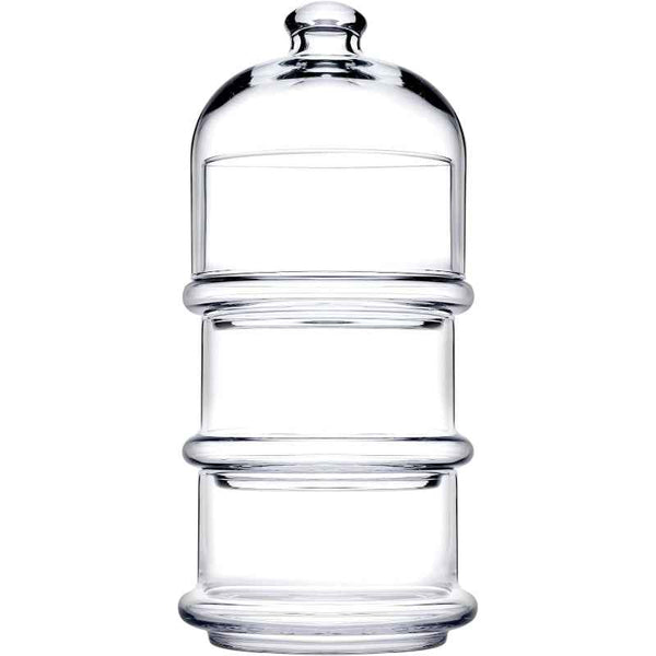 Pasabahce 3 Layer Serving Set Transparent Glass - 1004080