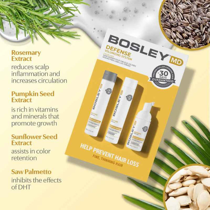 Bosley MD Bosdefense Color Safe Starter Kit 1160