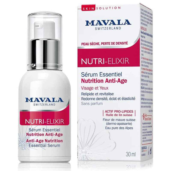 Mavala Swiss Skin Solution Nutri Elixir Essential Serum Face&Eyes 30 ml 1201