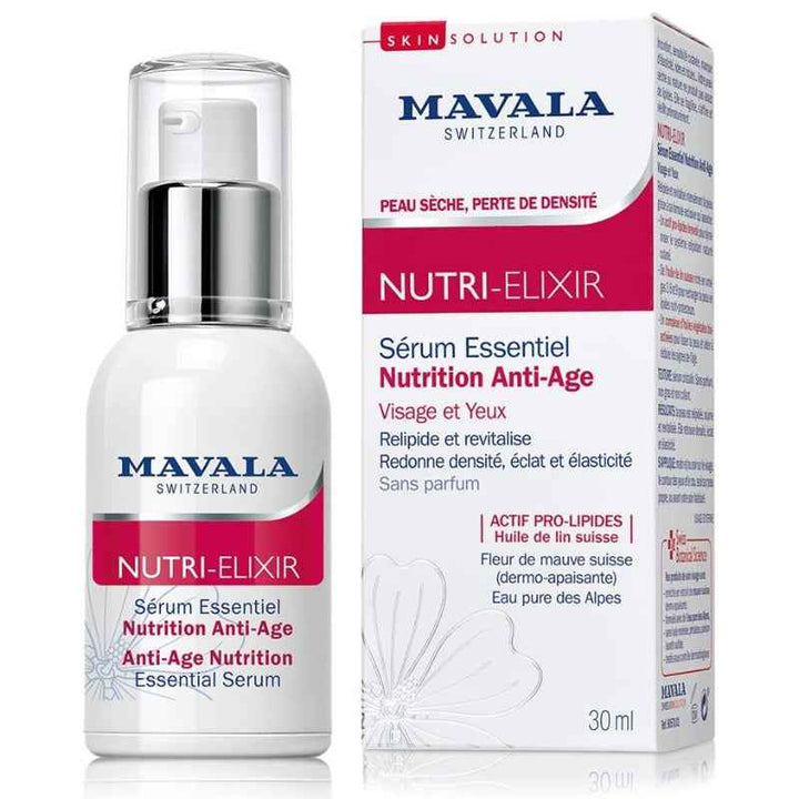 Mavala Swiss Skin Solution Nutri Elixir Essential Serum Face&Eyes 30 ml 1201