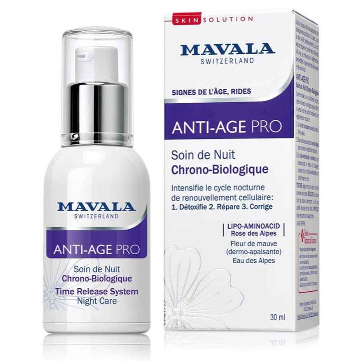 Mavala Swiss Skin Solution Anti Age Pro Time Release System Night Care Cream 30 ml 1206