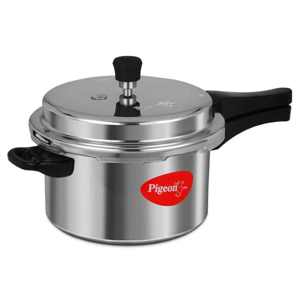 Pigeon Pressure Cooker Aluminium 5 Liter Silver 12093 - Salman Stores