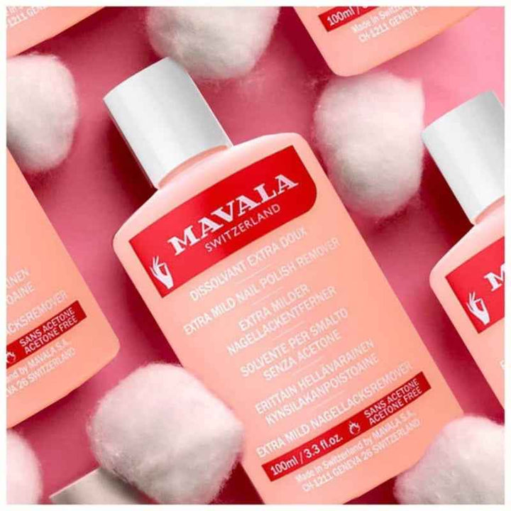 Mavala Extra-Mild Nail Polish Remover Pink 100 ml 1227