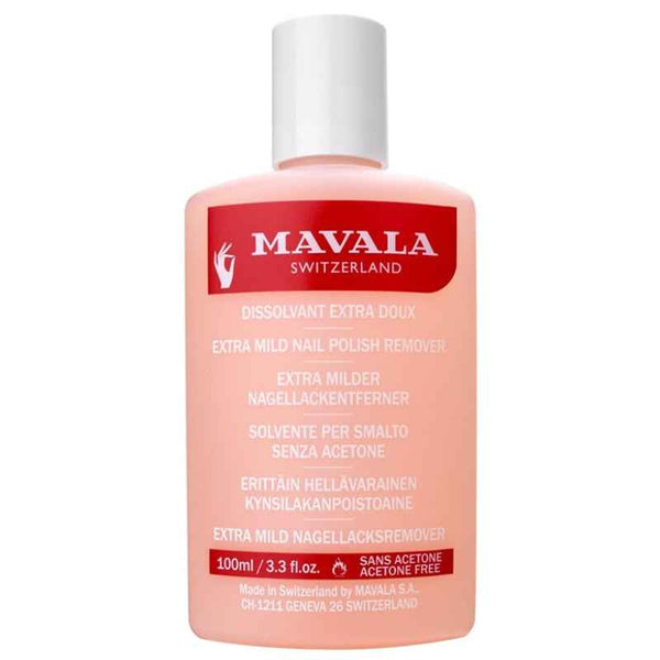 Mavala Extra-Mild Nail Polish Remover Pink 100 ml 1227