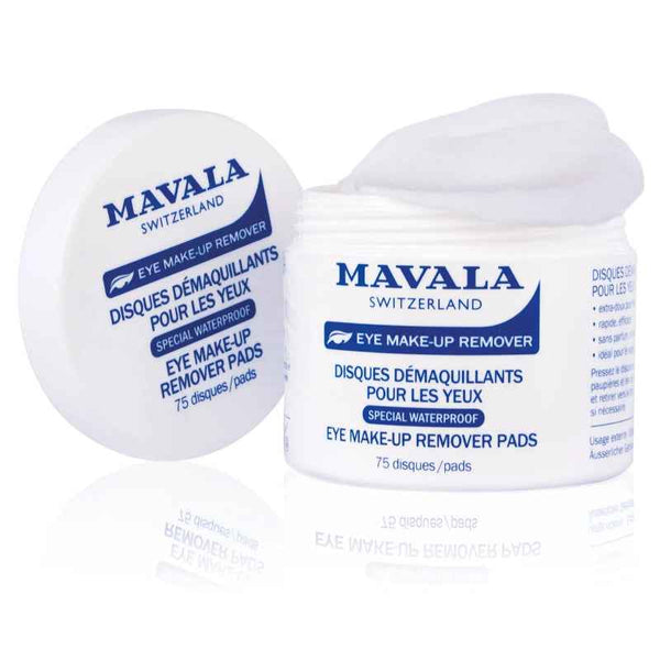 Mavala Eyemakeup Remover Pads 75 pcs 1291