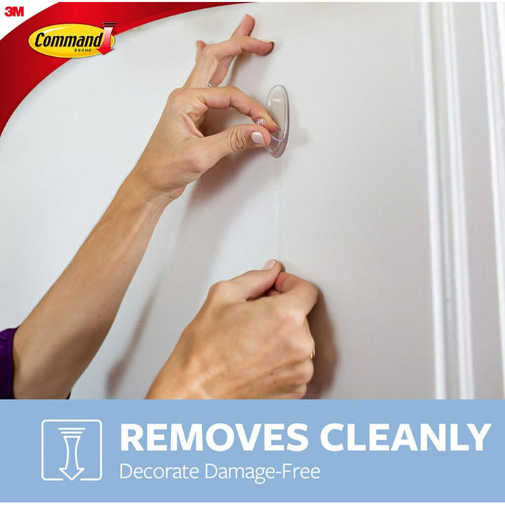 3M Command Clear Hooks Strips Medium 17091CLR - Salman Stores
