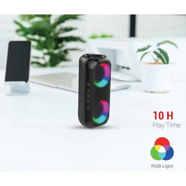 Afra Bluetooth Speaker Ultra Bass 24W Black AF-0024BSBK