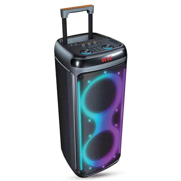 AFRA Trolley Speaker Dual Speakers 60W 4000Ma Black AF-60TSBK