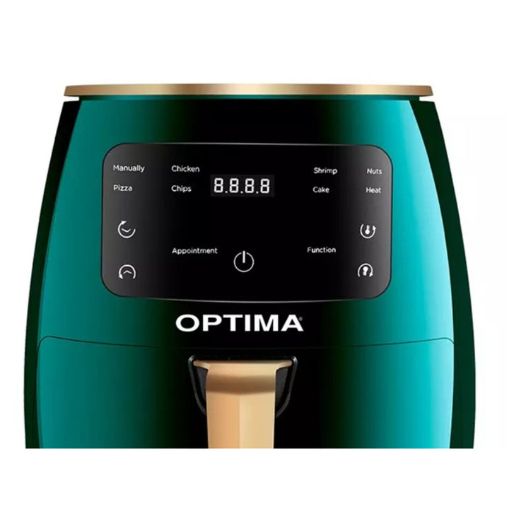 Optima Air Fryer 5.5 Liter 1400 W AF1800 Green - Salman Stores