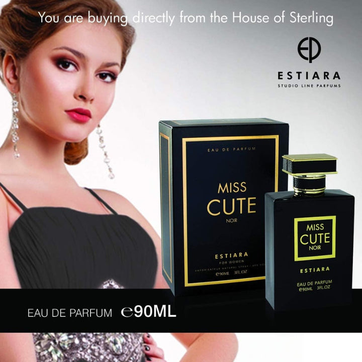Estiara Miss Cute Noir for Women EDP 90ml AM047065 - Salman Stores