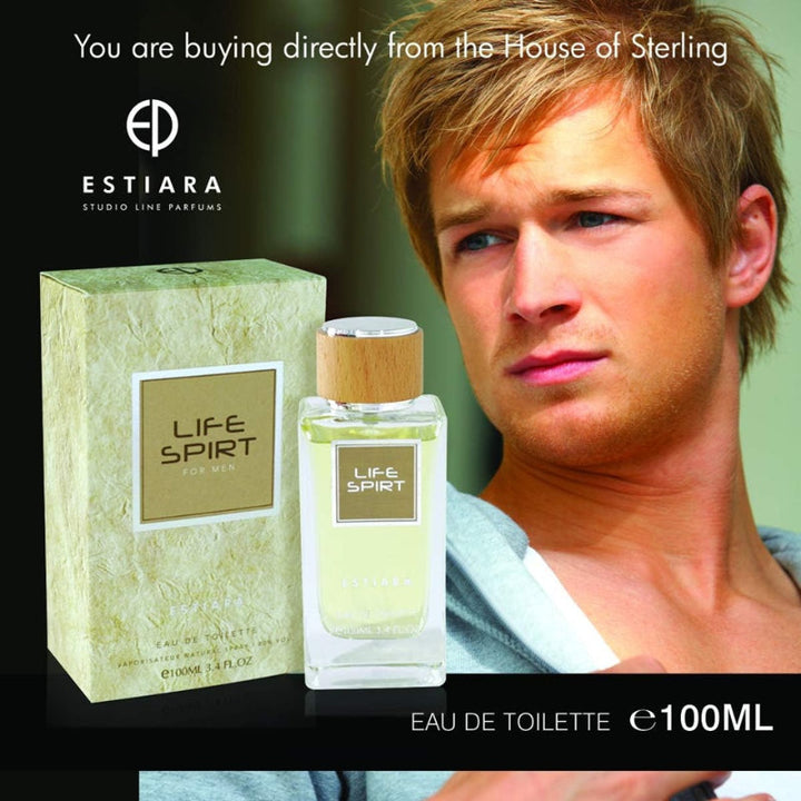 Estiara Life Spirit for Men EDT 100ml AM047324 - Salman Stores