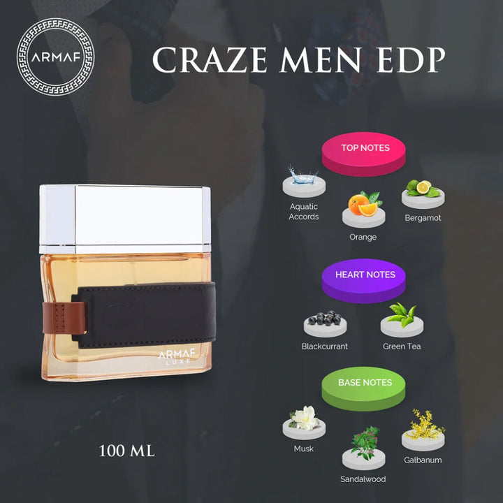Craze Brown 100 ml by Armaf - Salman Stores