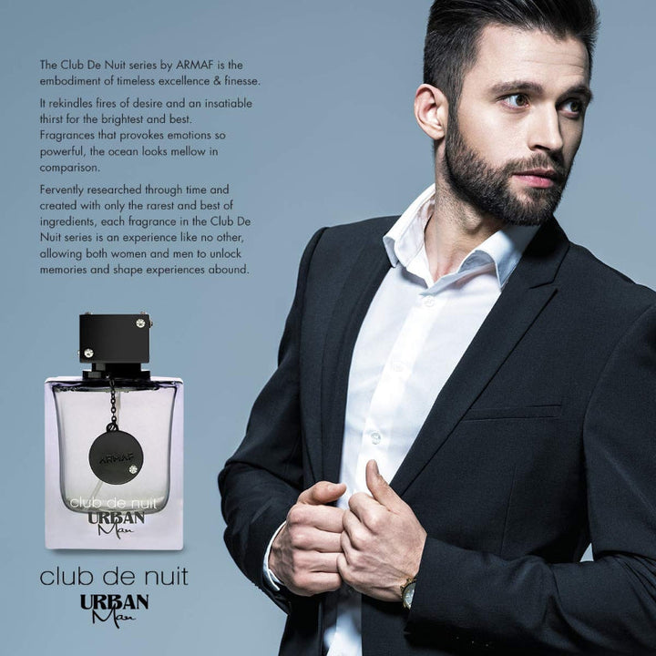 Armaf Club De Nuit Urban Man for Men EDP 105 ml - Salman Stores