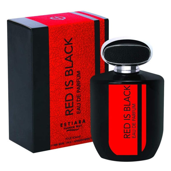 Estiara Red is Black for Men EDP 100ml AM103571 - Salman Stores