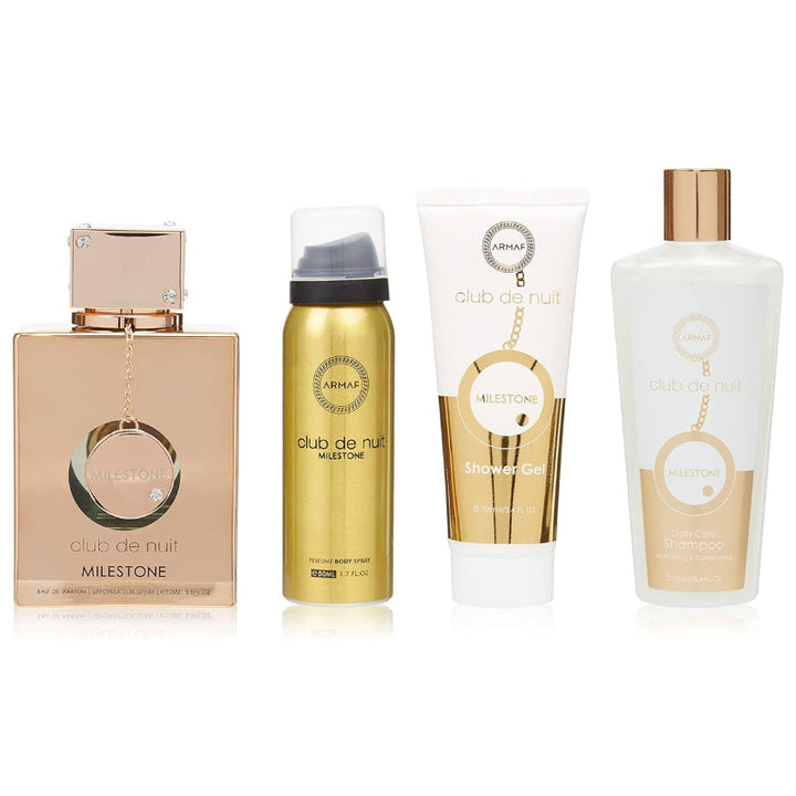 Armaf Club De Nuit Milestone 4pcs Gift Set For Men AM136838 - Salman Stores