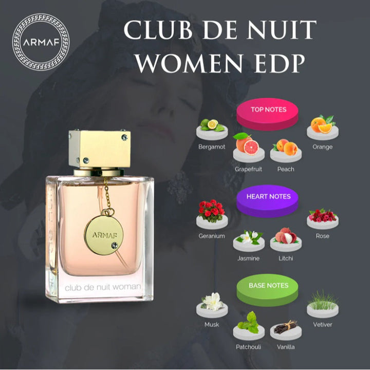 Armaf Club De Nuit for Women EDP 200ml AM151084 - Salman Stores