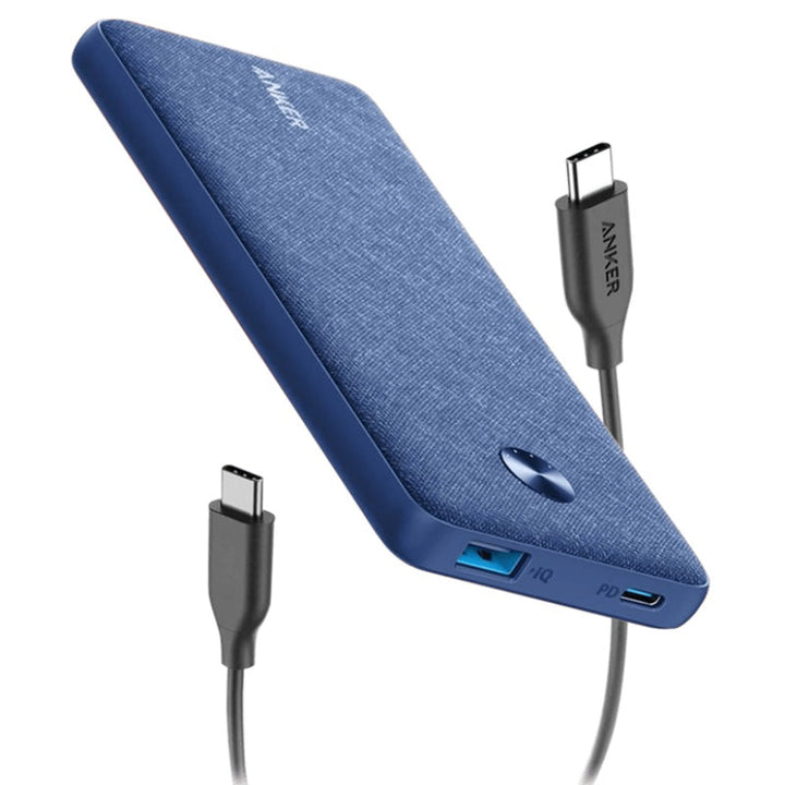 Anker Powercore III Sense 10000 PD 20W Fabric Blue AN.A1244H32.BL - Salman Stores