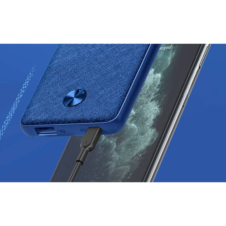 Anker Powercore III Sense 10000 PD 20W Fabric Blue AN.A1244H32.BL - Salman Stores