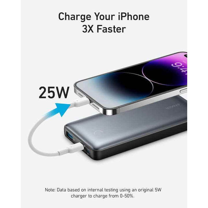 Anker 533 Powercore 10000mAh PD 25W Black AN.A1249H11.BK