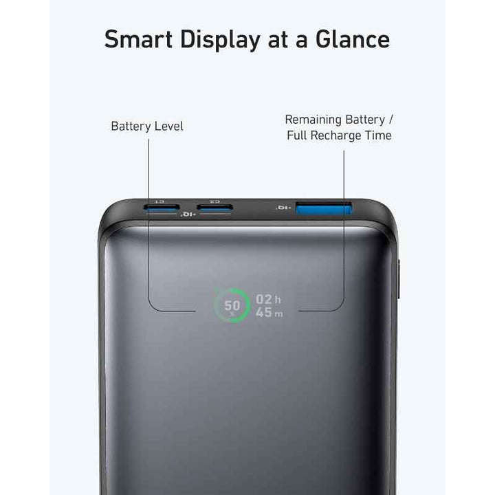 Anker 533 Powercore 10000mAh PD 25W Black AN.A1249H11.BK