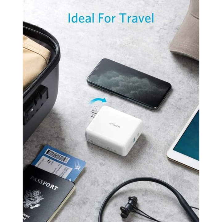 Anker Powercore III Fusion Charger and Powerbank 5000 mAh PD 18W White AN.A1624H22.WT - Salman Stores