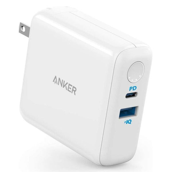 Anker Powercore III Fusion Charger and Powerbank 5000 mAh PD 18W White AN.A1624H22.WT - Salman Stores