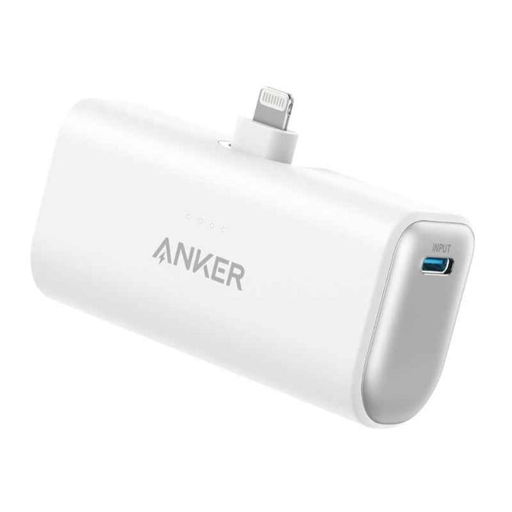 Anker 621 Powercore 5000 MAH With Built in Lightning Connect White AN.A1645H21.WT
