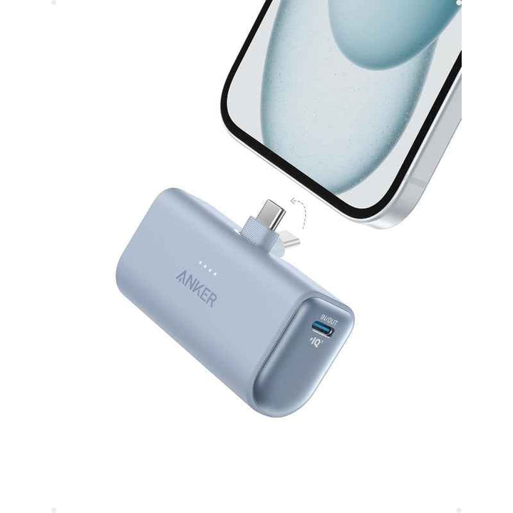 Anker 621 Powercore 5000mAh With Built in Lightning Connect 12W Blue AN.A1645H31.BL