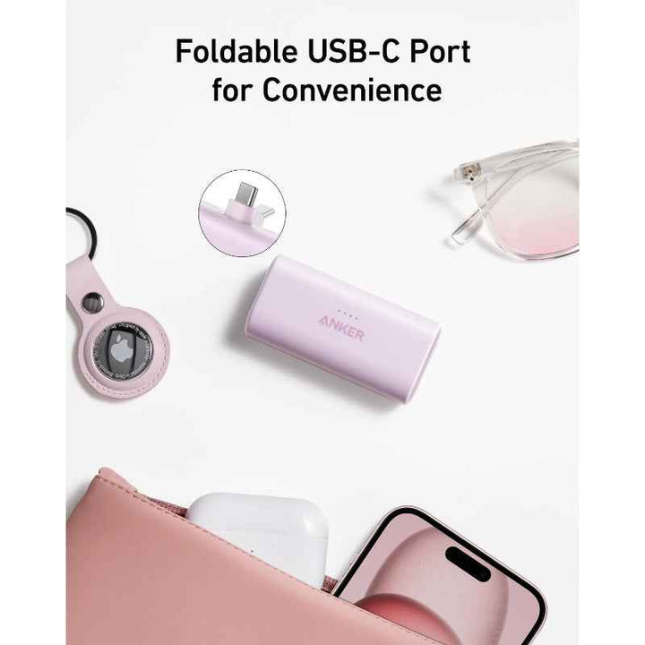 Anker 621 Powercore 5000mAh With Built in Lightning Connect 12W Blue AN.A1645H31.BL