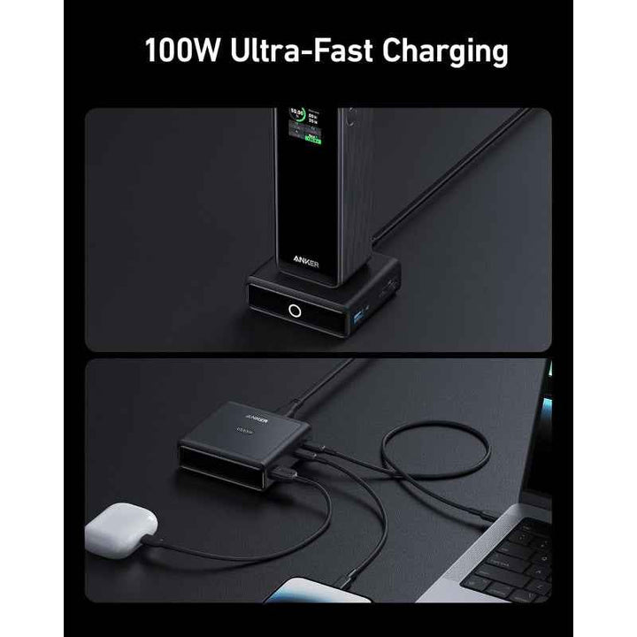 Anker Charging Stand 100W 2C 1A PD Black AN.A1902211.BK