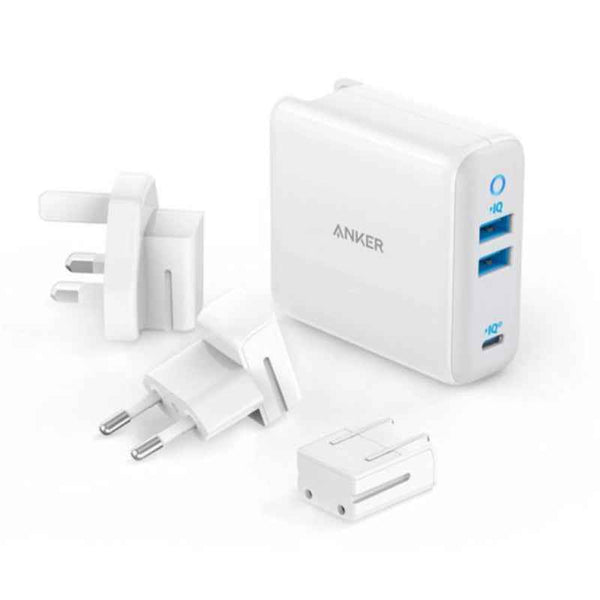 Anker Powerport lll 3-Port 65W Elite White AN.A2034K21.WT