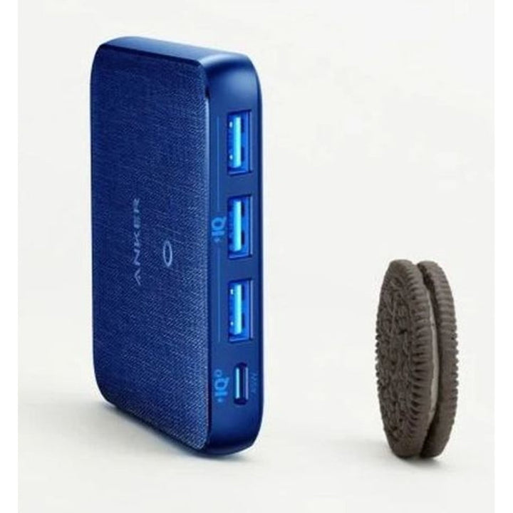 Anker Powerport Atom III PD 45W 4 Port Blue AN.A2045K31.BL - Salman Stores
