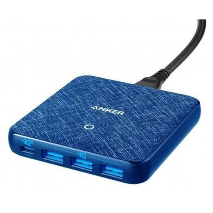 Anker Powerport Atom III PD 45W 4 Port Blue AN.A2045K31.BL - Salman Stores