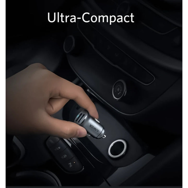 Anker Powerdrive 24W 2A Silver AN.A2727H42.SL - Salman Stores