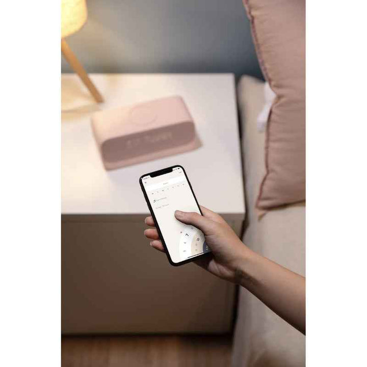 Anker Soundcore Wakey Bluetooth Speaker With Wireless Charger Alarm Clock Pink AN.A3300251.PK